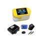 Pulse Oximeter PULOX PO-200 with OLED display * Color: yellow * PZN: 3314928 (Personal Care)