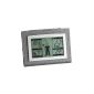 TFA Dostmann electronic weather station Weatherboy XS 35.1064.10.50, gray (garden products)