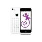 JAMMYLIZARD | flexible shell holes for iPhone 5C, White (Accessory)