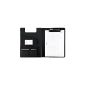 Alassio Conference folder with computer clip, A4 / 31500 about 32,5x24x2cm black (Office supplies & stationery)