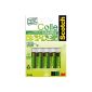 5-pack natural Scotch Glue Sticks Based on renewable raw materials 8 g (Office Supplies)