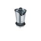 Severin CP 3534 Citrus Press, brushed stainless steel-black (household goods)