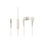 Original Samsung Galaxy Fame S6810 Headset EHS64AVFWE white Headphones Earphones with Volume controller + on and off button (Electronics)