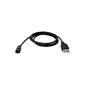 Patuoxun USB charging cable for Pebble Smart Watch Black (Electronics)
