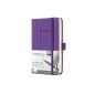 Sigel CO560 Notebook, ca. A6, squared, Hardcover, violet, CONCEPTUM - more colors and sizes selectable (Office supplies & stationery)