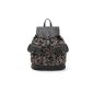 Sidekick vintage fashion ladies accessories high quality canvas Simple Flower Shoulder Bag leisure backpack bag backpacks -40 x 38 x 18 cm (W x H x D) (Textiles)
