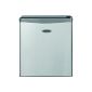 Bomann KB 389 mini refrigerator / A ++ / 51 cm Height / 84 kWh / year / 42 liter refrigerator / adjustable thermostat / Coolant R600a silver (Misc.)