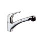Ideal Standard B5349AA Mixer Cerasprint of low pressure sink with flexible shower Chrome (Tools & Accessories)