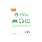 Card Xbox Live 15 euros [Code Digital - Xbox Live] (Software Download)