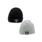 (Pack of 2) NFL Oakland Raiders Toddler Roll Up Hat (Misc.)