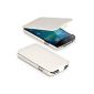 Donzo Carbon Flip Case for Samsung Galaxy S4 mini I9190 white (accessory)