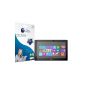 Tech Armor Box 2 premium transparent protective films HD for Microsoft Surface tablet screen PRO / RT - Commercial packaging (Accessory)