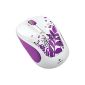 Logitech M325 wireless mouse, white-purple (Personal Computers)