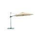 Schneider parasol Barbados, Nature, 350 cm Ø, 8-piece, round (garden products)