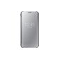 Samsung Clear View Case for Samsung Galaxy S6 Silver Edge (Accessory)