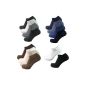 12 pair Sneaker Socks made of 80% cotton (textiles)