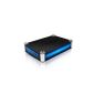 Icybox IB-11526 550StU3S External drive for DVD / Blu-Ray 5.25 '' Black (Accessory)