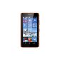 Microsoft Lumia 640 Smartphone Unlocked 4G (Screen: 5 inches - 8 GB - Dual SIM - Windows Phone 8.1) Orange (Electronics)