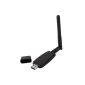 Realtek 8191 USB WLAN WiFi Dongle Stick Adapter 300Mbps Antenna