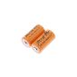 UltraFire 18350 rechargeable Li-ion battery (1200mAh, 3.6V 2 / pack) (Electronics)