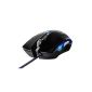 uRage 45007127 Gaming mouse (dpi 600-2400 adjustable, 5 programmable buttons, blue LEDs) black (accessories)