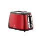 Russell Hobbs 18260-57 Cottage Toaster (980 watts) red (household goods)