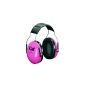 3M Peltor Kid ear muffs KIDR, neon pink, SNR = 27 dB (tool)