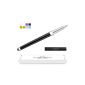 [New Upgraded Version] Kamor® Ultra-Sensitive Stylus / styli Touch Screen Cell Phone Tablet Pen (stylus pen), Dual-Purpose with Micro-Knit Technology Capacitive Stylus Pen with Fine Tip, work for Apple iPad, iPad 2, iPad 3, iPad 4, iPad Air, iPad 5, iPad mini, iPad Mini 2, iPhone 4, iPhone 4S, iPhone 5, iPhone 5C, iPhone 5S, iPhone 6, iPhone 6 Plus, Nexus 7 2012 Nexus 7, 2013, Samsung Galaxy Tab 2 7/10, Samsung Galaxy Tab 3 7.0, 10, Samsung Galaxy Tab 4, Samsung Galaxy Note 2, 3, Samsung Galaxy Note 10.1 2014 Edition tablet, Samsung Galaxy S3, S4 Mini, S4, S4 Mini, S5, Samsung Galaxy Tab S 10.5-inch tablet, Dell Venue 8 Pro, 11 per, 7, 8, HTC One, LG G2, G3 LG Optimus L7, Moto G, Moto E, Lenovo IdeaTab A1000L, Lenovo Miix 2, Asus VivoTab ME400c, Acer A1 830, LG G Pad 8.3, Sony Xperia Z2 Tablet, ASUS Memo Pad 7 ME176CX, Samsung Galaxy Tab S 10.5-Inch Tablet, Lenovo Yoga Multimode 10-inch tablet, ASUS VivoTab Note M80TA, Sony Xperia E, LG Optimus Dynamic II and all Capacitive touchscreens.  (Black) (Wireless Phone Accessory)