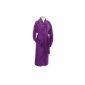 purple bathrobe sponge LULU LOVE