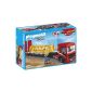 Playmobil - 5467 - figurine - Tractor Trailer With Large (Toy)
