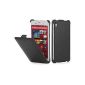 StilGut® Slim Case, Cover for Sony Xperia Z3, vintage black (Electronics)