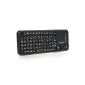 TaoTronics® -AZERTY Portable Mini Bluetooth Keyboard (French keyboard) with touchpad mouse, laser pointer, rechargeable, Windows 2000 / XP / Vista / 7 / Win CE, Linux, Android, Mac, iPhone (Electronics)