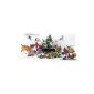 Pop Up 3D SOUND Christmas Panoramakarte Popshot Waldtier meeting 23x10 cm (Office supplies & stationery)