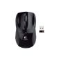 Logitech Wireless Mouse M505 Wireless Mouse Optical Monitoring Wireless 2.4 GHz USB receiver Black (Accessory)