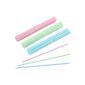60 Cake Pop Sticks 15 cm, pastel colors, Kitchen Craft, plastic handles for cake on a stick (household goods)