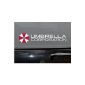 2 X Resident Evil Umbrella no.2 logo sticker 12cm claw Claw Car Tuning Styling Motorcycle