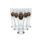 FRANCISCAN GLASSES SET 6 with 0.5 l NEW (household goods)