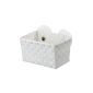 WENKO 20383100 Static-Loc storage basket Fermo White - Badkorb, drill without attaching, plastic - polypropylene, 20.5 x 14.5 x 14 cm, white (Housewares)