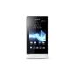 Sony Xperia U smartphone (8.9 cm (3.5 inch) touchscreen, 5 megapixel camera, Android 2.3 OS) white / yellow alternating Cover (Electronics)