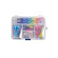 Seawhisper Fabric Bias tape Maker Tool Set 4 Size 6mm / 12mm / 18mm / 25mm Binder Quilting seam with Bias tape binding presser foot / Amazing that the Clips