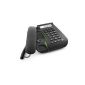 Doro - COMFORT3005 - Corded phone with answering machine - Black (Accessory)