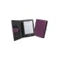 Cover-Up Case Cover for Kobo Touch Edition Reader (Book Style) - Purple (Electronics)