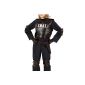 Widmann 2855C - Tactical vest SWAT, for children, black, One Size (Toys)