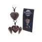 Heart Pendants - Locket - Heart Secret Angel Wings Eternal Love (Jewelry)