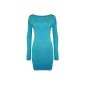 WearAll - ladies long sleeve mini dress - 15 colors - Size 36-42 (Textiles)