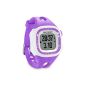 Garmin Forerunner 15 - Running Watch with integrated GPS - Purple / White (Electronics)