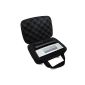 For Bose SoundLink Wireless Mobile Speaker Mini Bluetooth Speaker Black EVA shockproof Travel Case Carry Skin Pouch Case with Power Supply (Electronics)