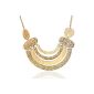 Yazilind europ'enne Superb multilayer alloy of gold plated 'Necklace Bib Necklace temp'rament (Jewelry)