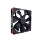 Strong cooling also relatively loud fan