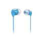 Philips SHE3590BL / 10 In-Ear Headphones with 16 ohm Blue 3 sizes of interchangeable tips (Accessory)